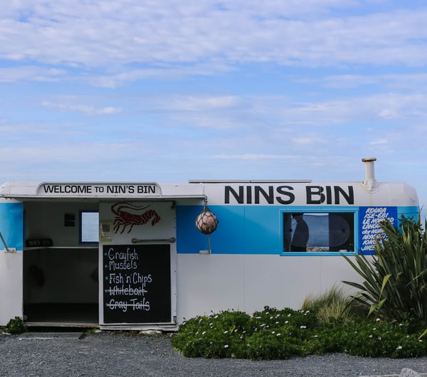 Exterior view of Nin' Bin.