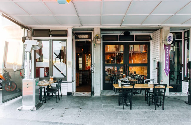 Exterior of Cotto, Auckland.