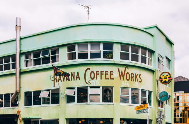 Havana Coffee Works sign.