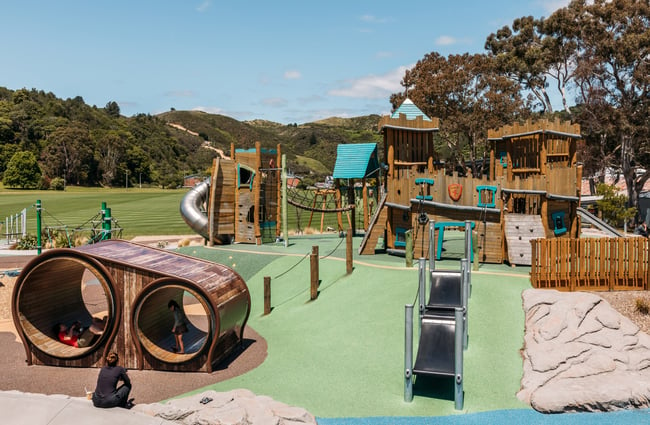 A colourful playground setting in Upper Hutt.
