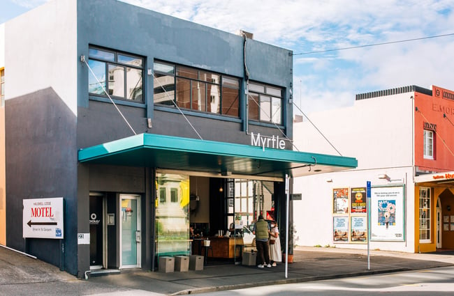 Exterior of Myrtle, Wellington.