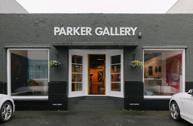 Exterior view of Parker Gallery.