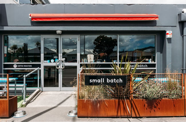 Exterior of Ripe Coffee Roasters in Lower Hutt