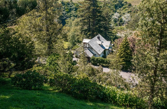 A view of the Tupara house from above.