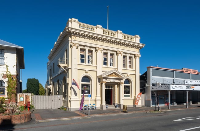 Street view of The Bank in Eltham