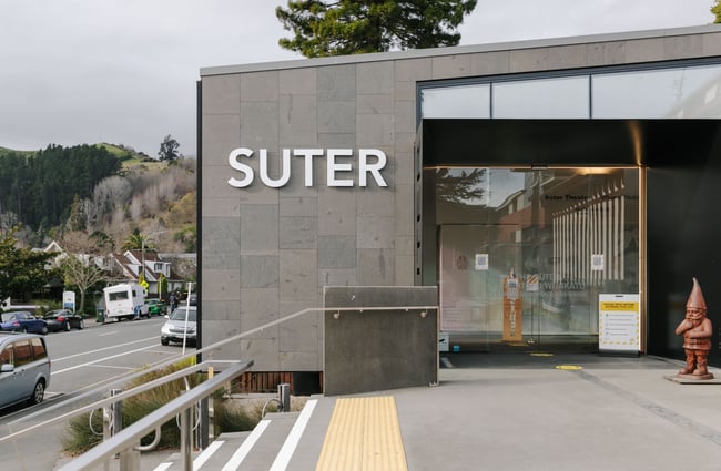 The Suter Art Gallery exterior.