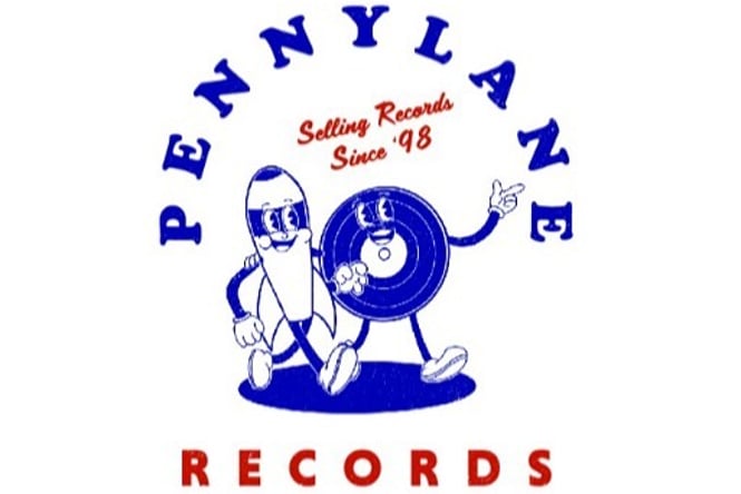 Logo of Penny Lane t-shirt.