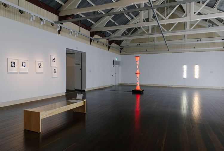 A large exhibition space within The Suter Art Gallery in Nelson.