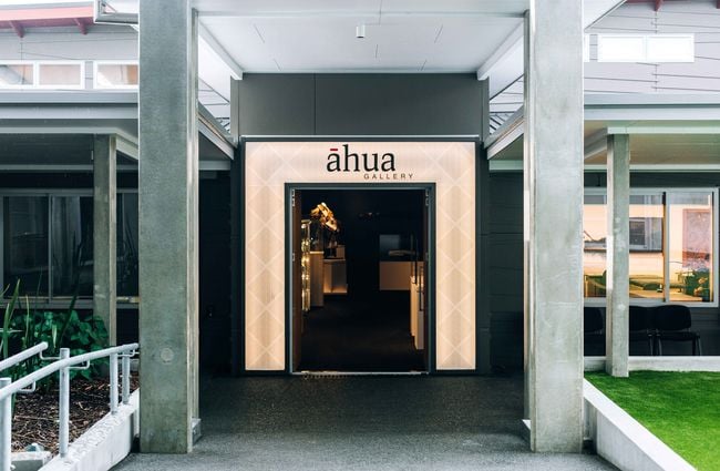 Entrance to the Ahua gallery.
