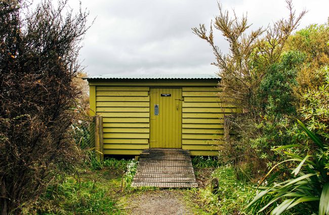 Green shed.