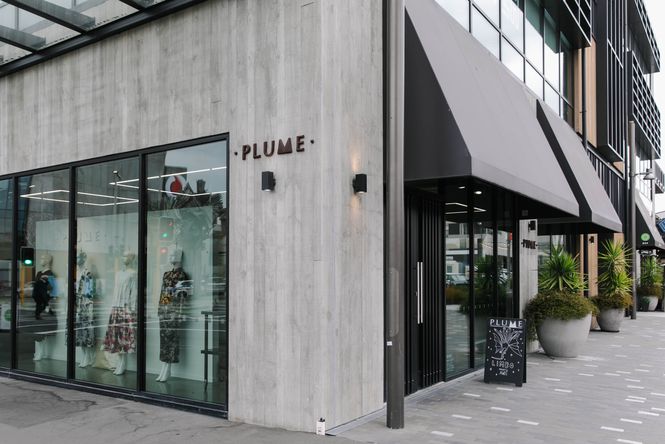 Exterior of PLUME.