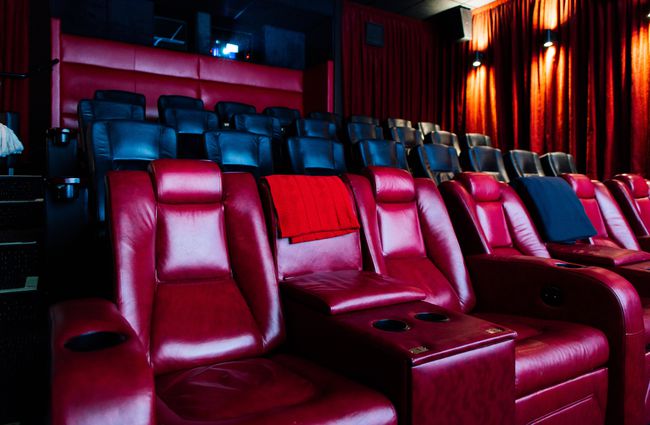 Seats in the cinema.