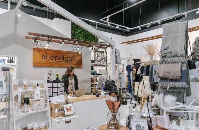 Interior view of Shopology.