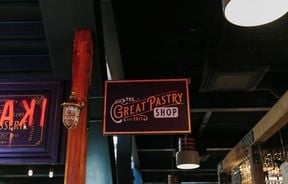 The Great Pastry Shop sign.