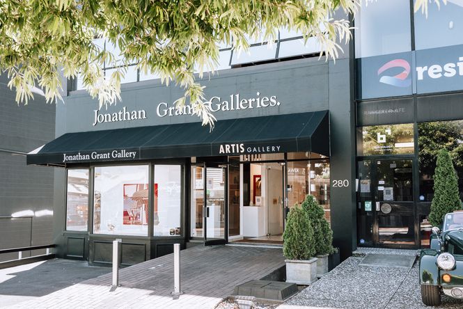 Exterior of ARTIS Gallery in Parnell, Auckland.